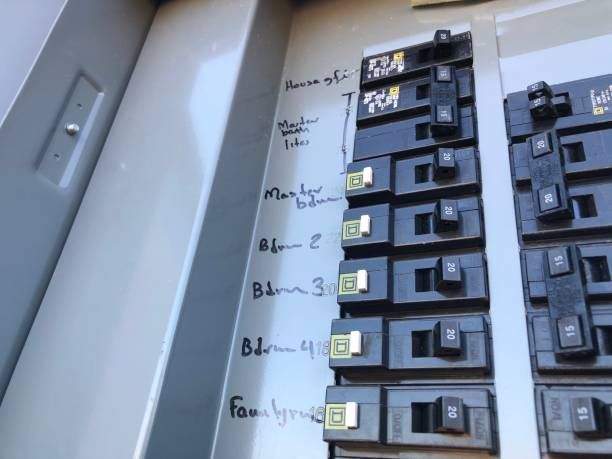Panel With Labels — Campbellsburg, IN — Twisted Electric LLC