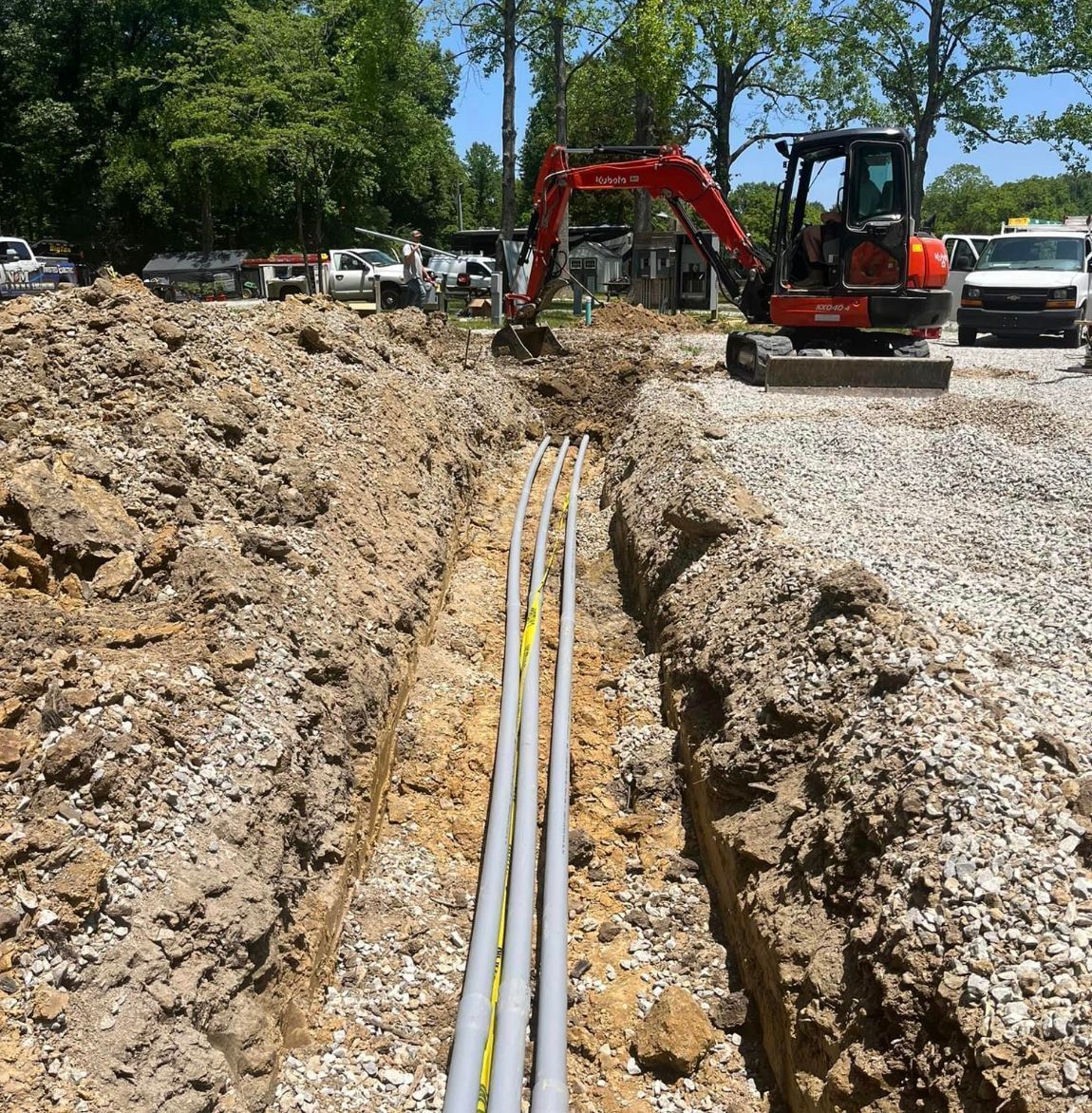 Septic Intallation — Campbellsburg, IN — Twisted Electric