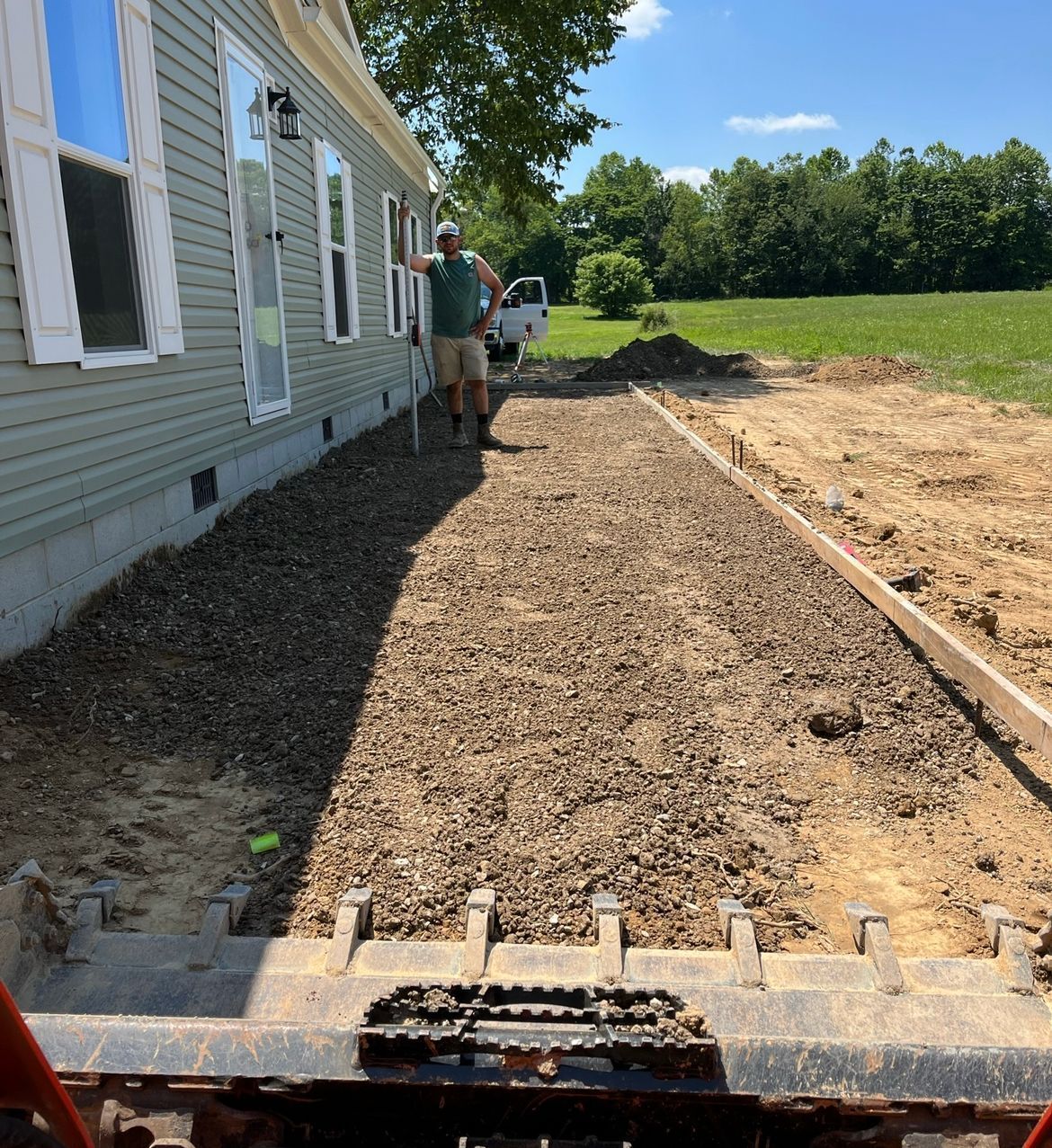 Ongoing Concrete Work — Campbellsburg, IN — Twisted Electric LLC