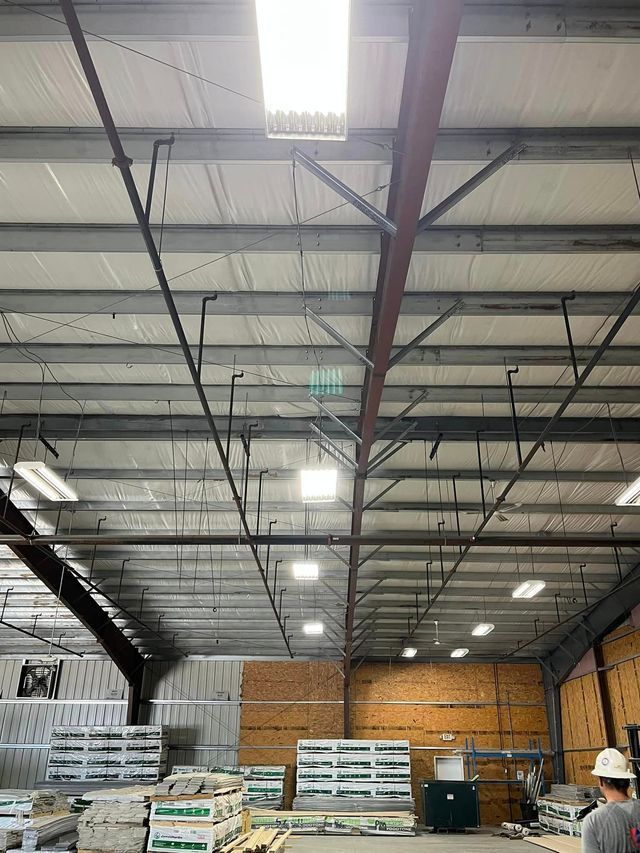 Warehouse LED Lights — Campbellsburg, IN — Twisted Electric LLC