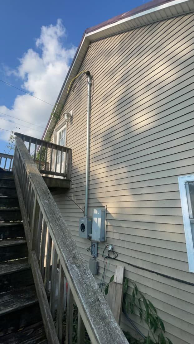 Beautiful Staircase — Campbellsburg, IN — Twisted Electric LLC