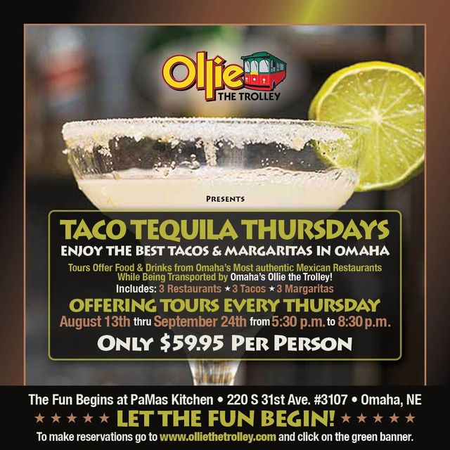 Taco Tequila Tuesday Tours | Ollie The Trolley