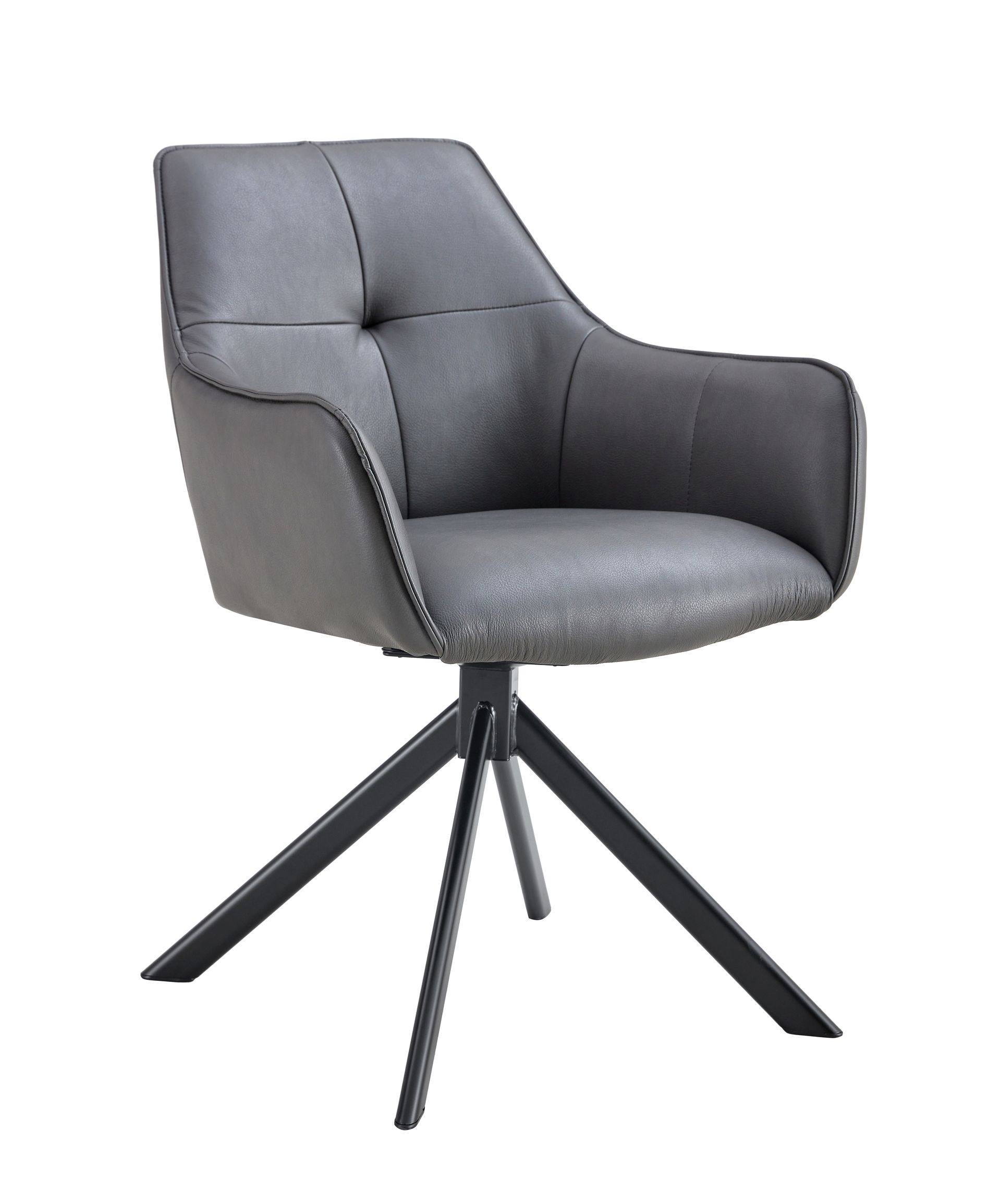 Grey Swivel Chair