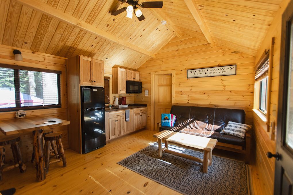 Cabin Rental NH | Camping Cabin in the White Mountains