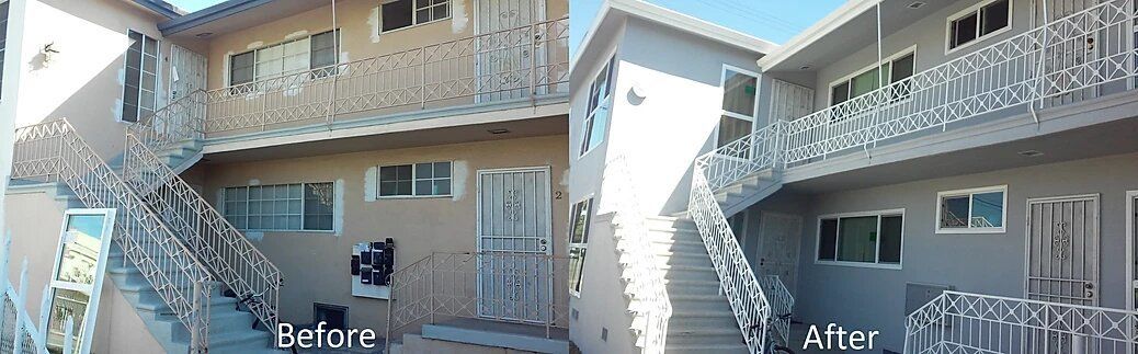 Before and After Windows Replacement | Los Angeles, CA | J & A Windows Inc.