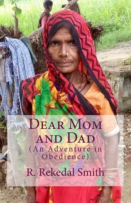 A woman in a colorful scarf is on the cover of a book titled dear mom and dad.