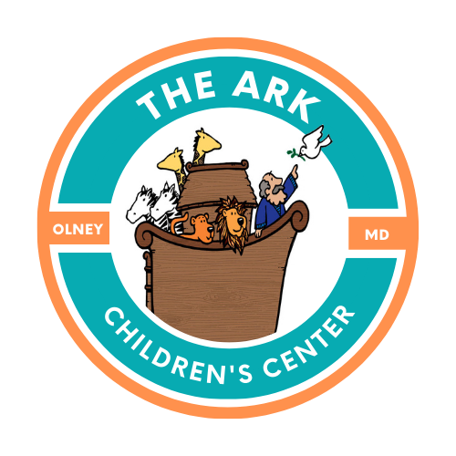 A logo for the ark children 's center in olney md