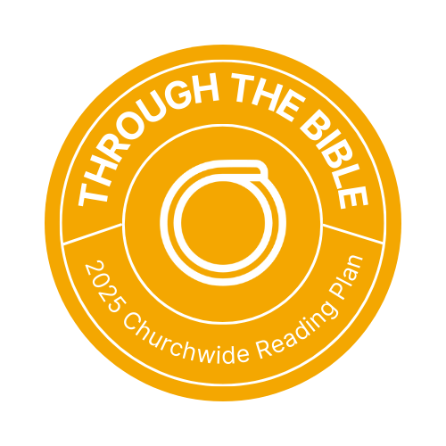 Circle with Through the Bible Churchwide Reading Plan and Oakdale Circle Logo