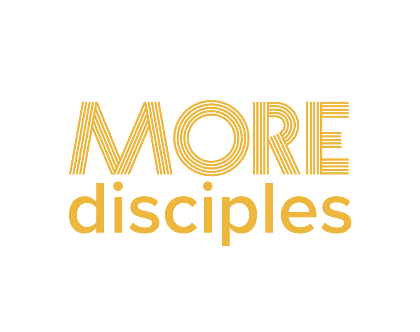 A logo for a company called more disciples