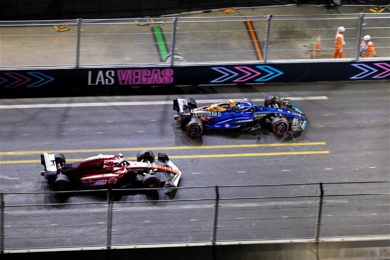 Smartstage portable stage equipment at the Formula 1 event in Las Vegas 2023.