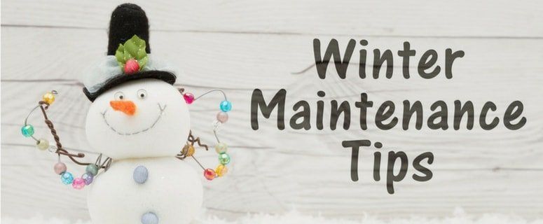 winter maintenance tips