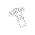 commercial plumber with tool