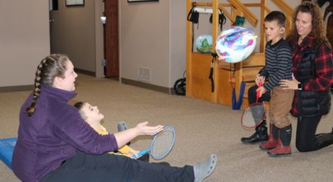 Children With Their Parents — Oakland, MD — Garrett Orthopedic Physical Therapy & Rehabilitation
