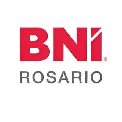 Logotipo de BNI Rosario: texto