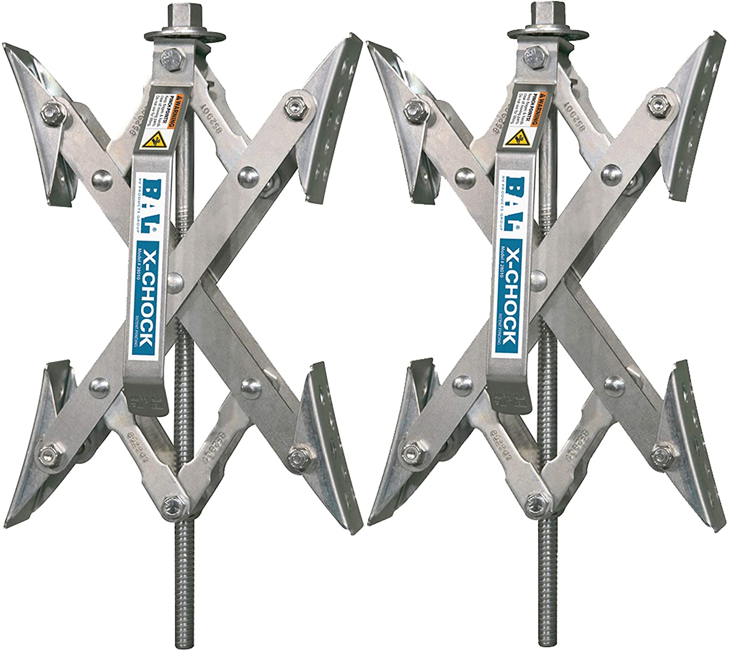 X-Chock RV wheel stabilizers