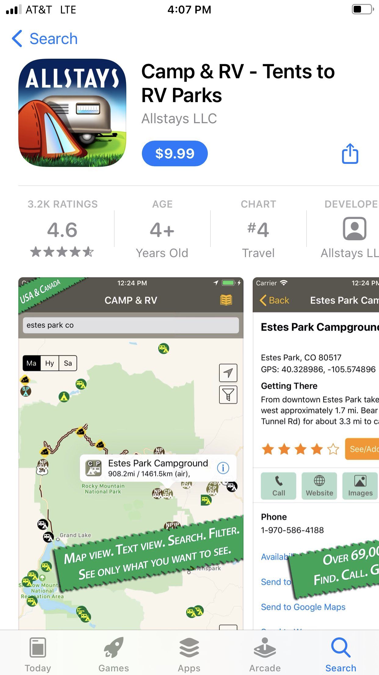 AllStays Camp & RV App