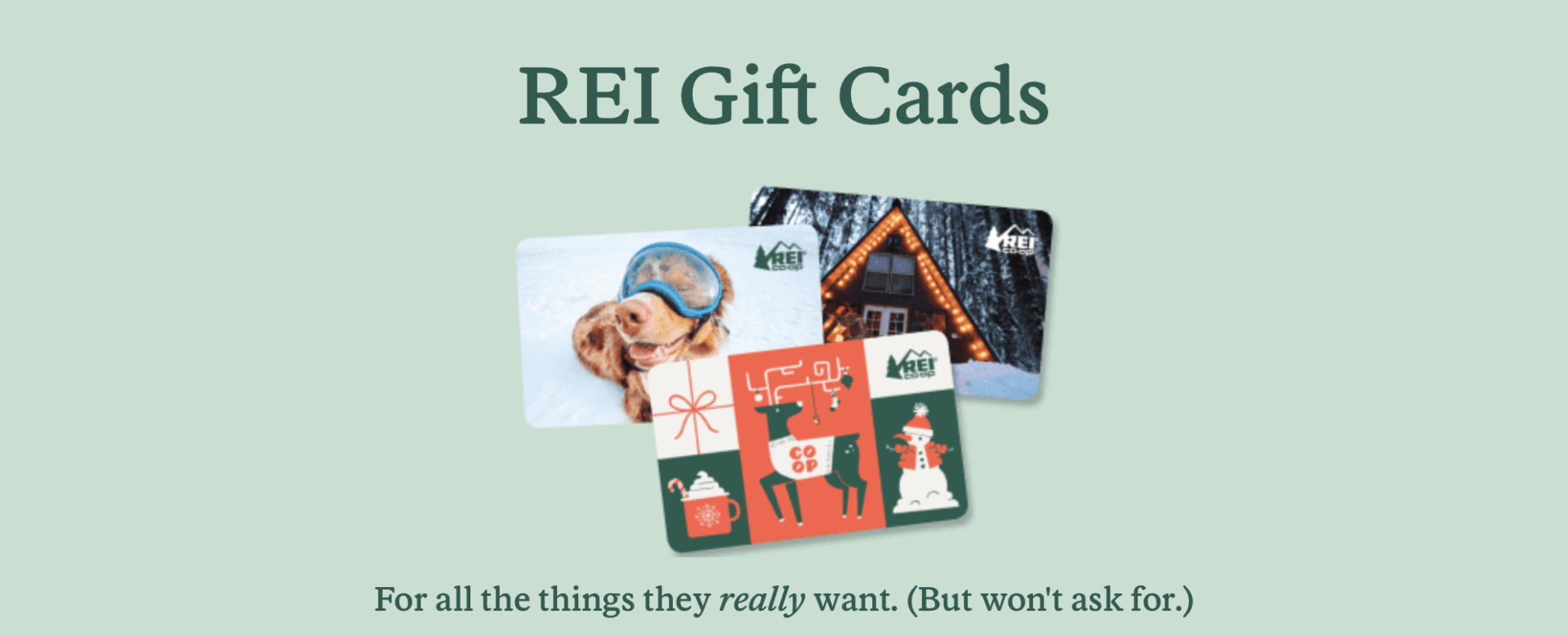 REI Gift Cards