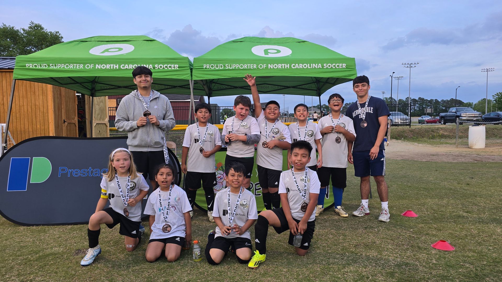 U9-U11 LRFC Grey Team during championship Friday
