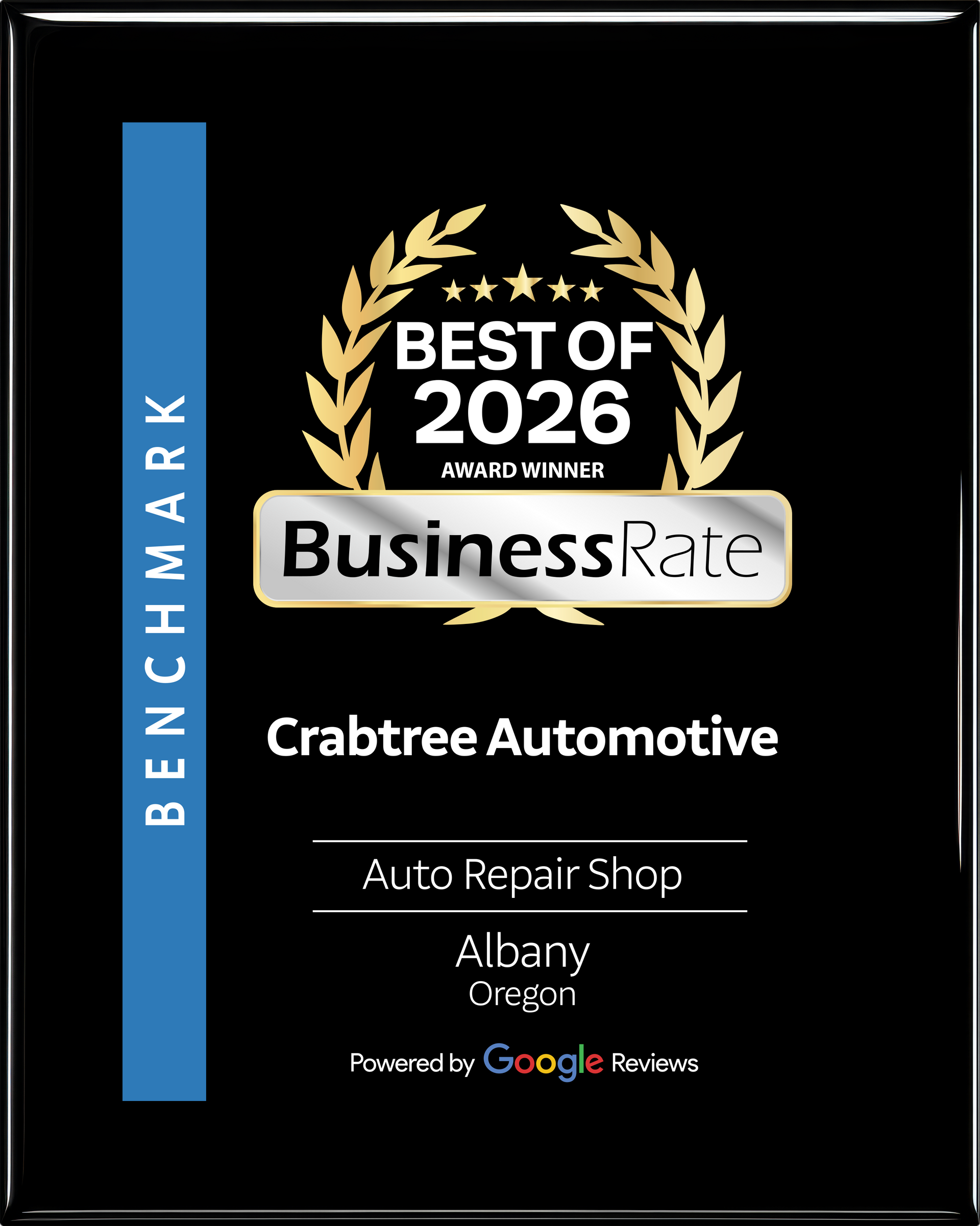 Best of 2026 Award Winner BusinessRate | Crabtree Automotive