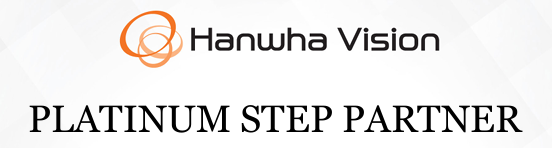 Hanwha Vision logo with