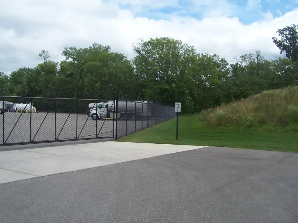 New Black Chain Link Fence — Springfield, OH — Springfield Fence Company
