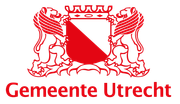 Een rood-wit logo voor de stad Utrecht