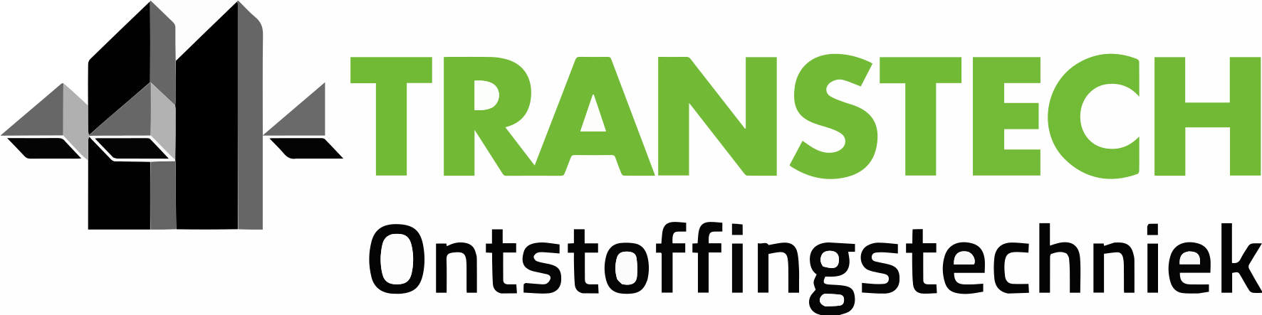 Een logo voor een bedrijf genaamd transtech op een witte achtergrond