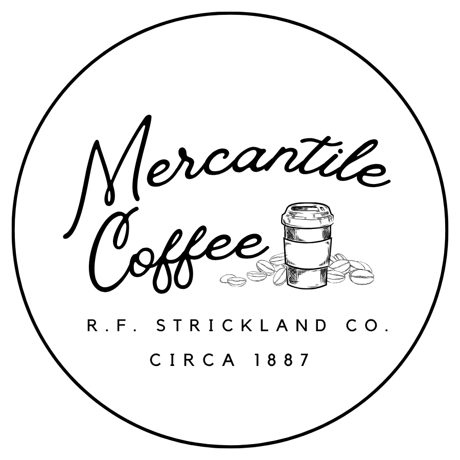 A honey and lavender coffee bakery logo with a bee on it