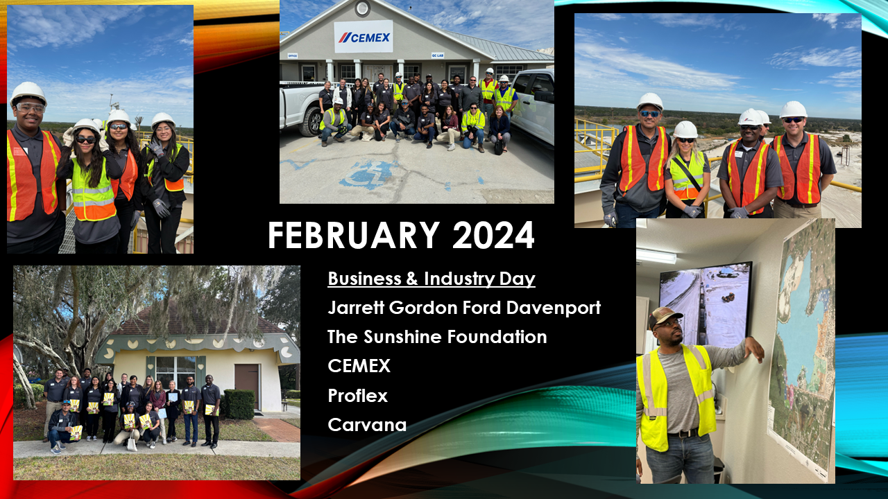 A group of construction workers are standing in front of a building.