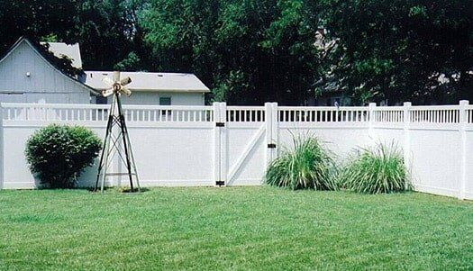 Fence by vinyl fence builders in McPherson, KS