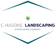 A logo for a company called c huggins landscaping