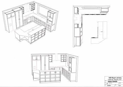 Plans for a kitchen renovation in Sandy Bay