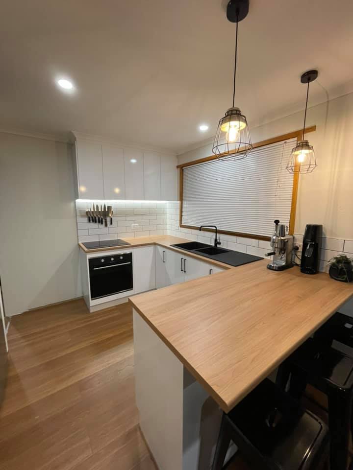 After Quality Kitchen — Glenorchy, TAS — WD Bryan Joinery House