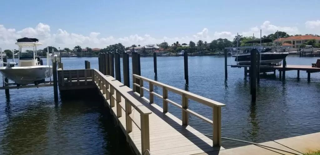 Flagstone Builders dock construction Tampa Bay Florida waterfront