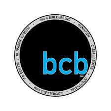 A logo for a company called big c builders inc.