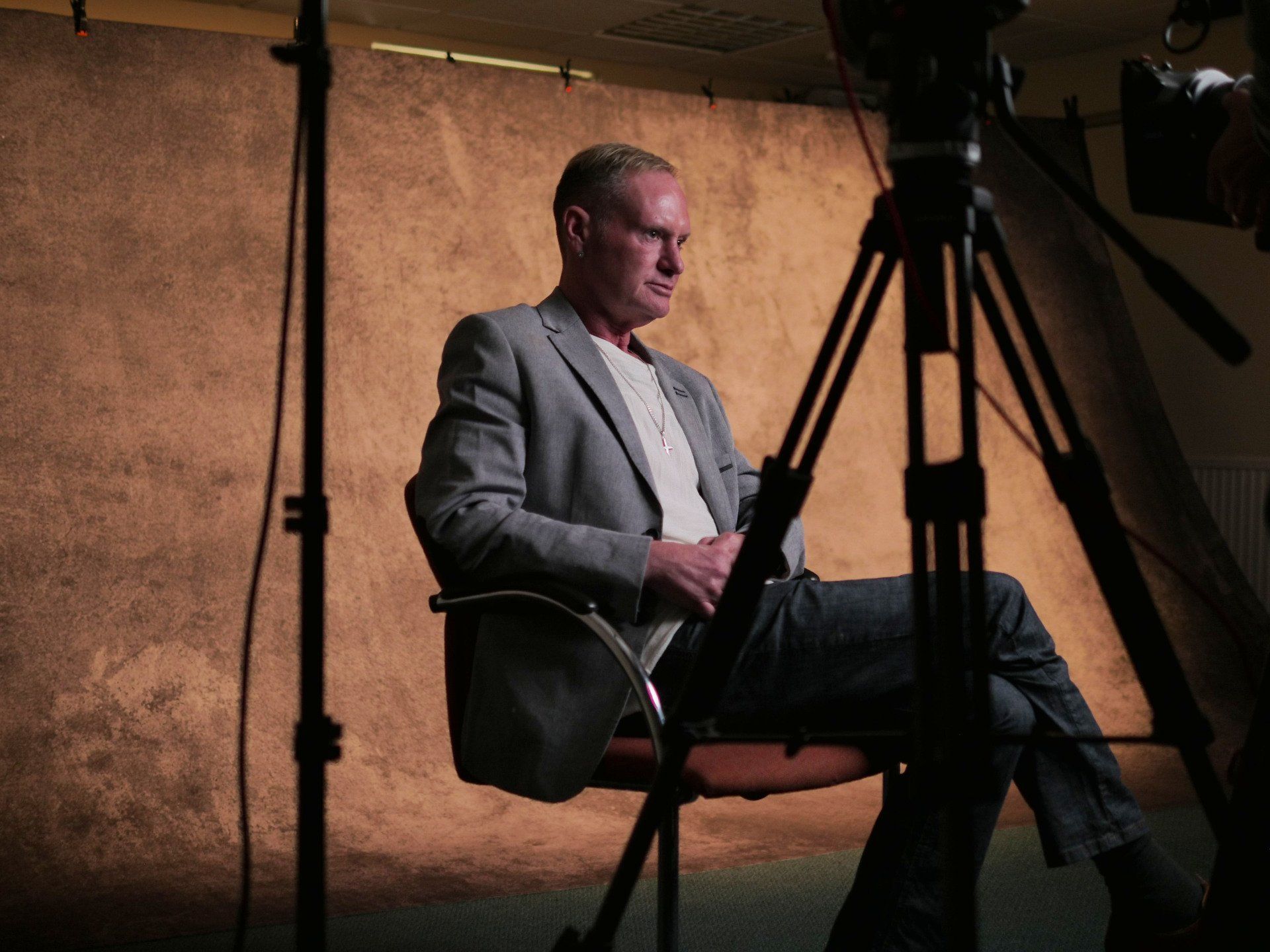 BTS Photo. Paul Gascoigne in Bobby Robson: More Than a Manager