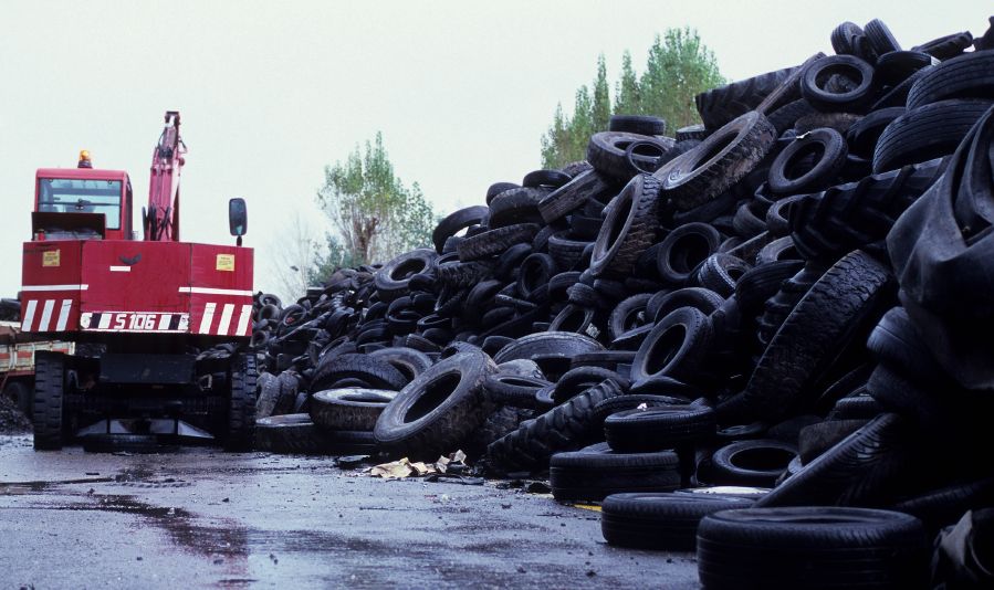 Rubber tires