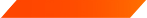 A close up of an orange ribbon on a white background.