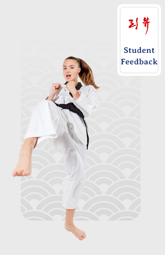 TKD student