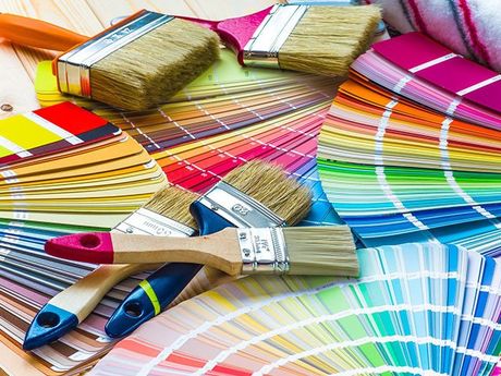 Paint Brushes And Colour Swatches — Classic Coatings Australia In Hervey Bay QLD