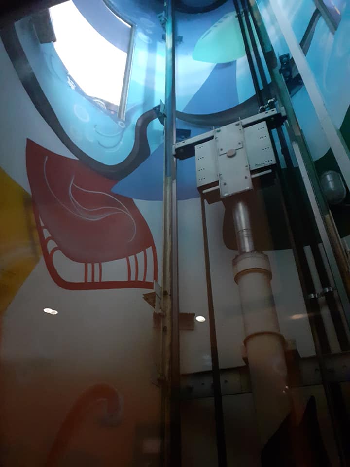 Interno vano ascensore