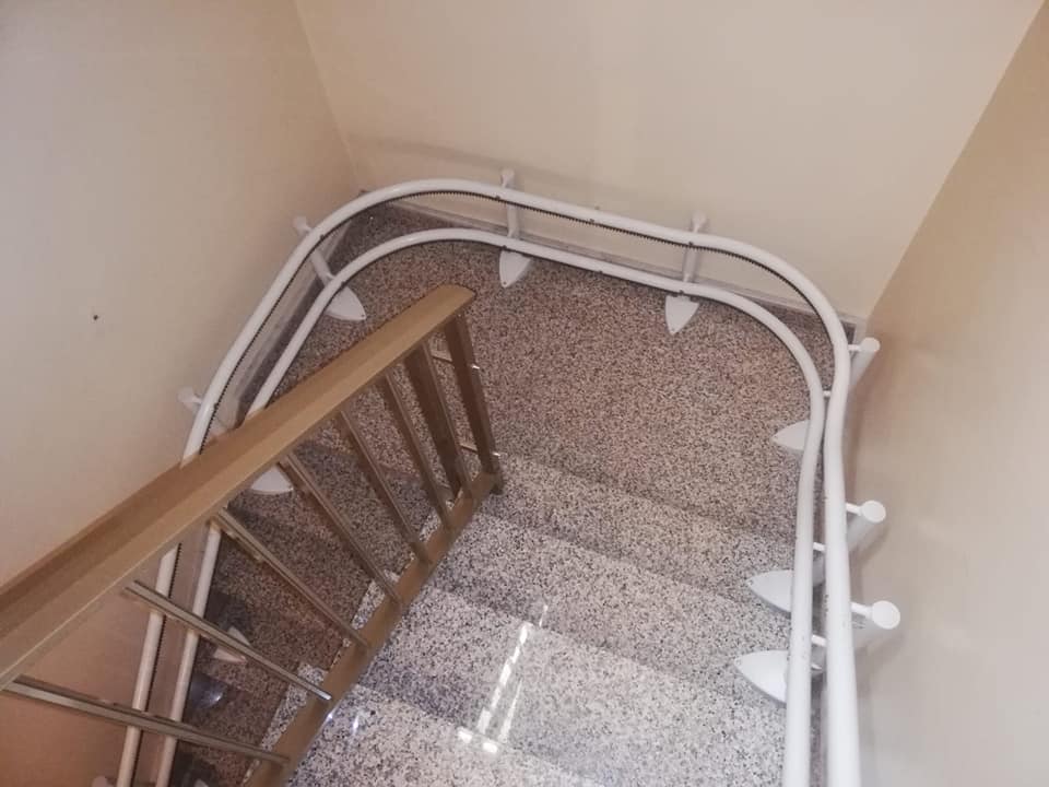 Scala con montascale 2