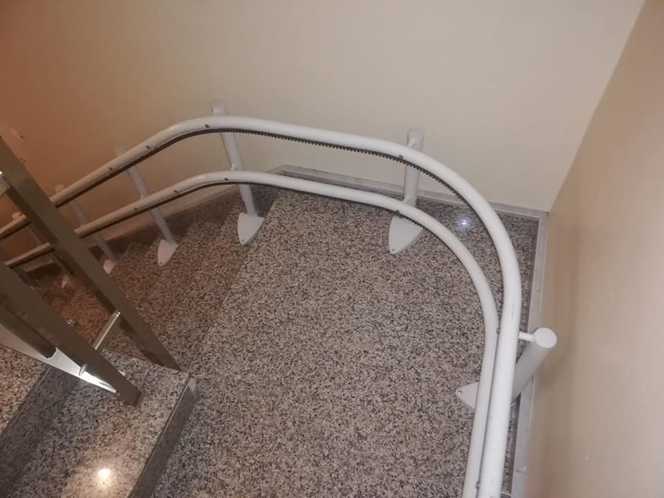 binario per montascale 2