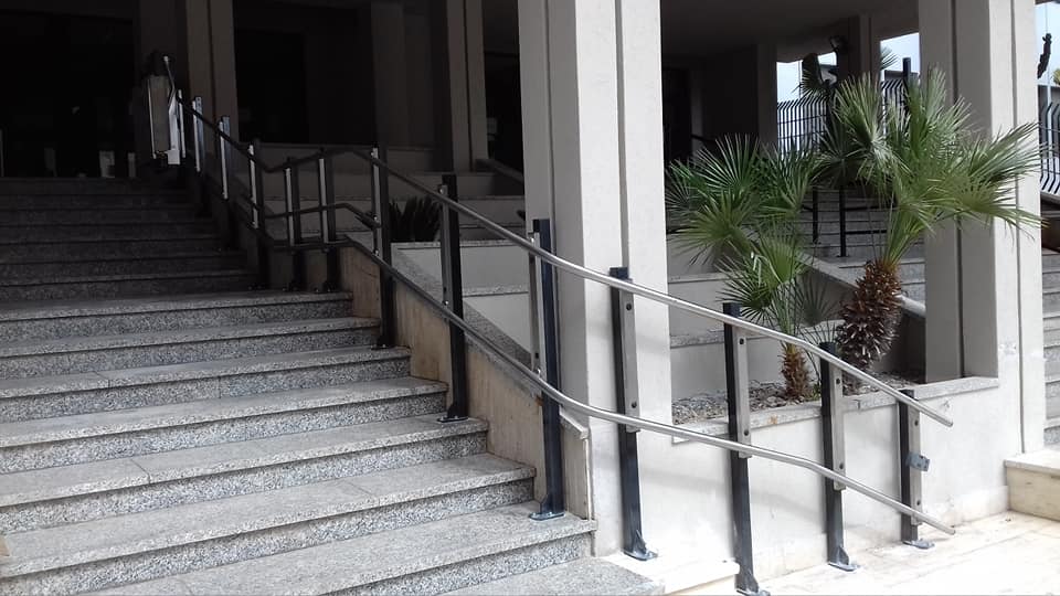 binario per montascale