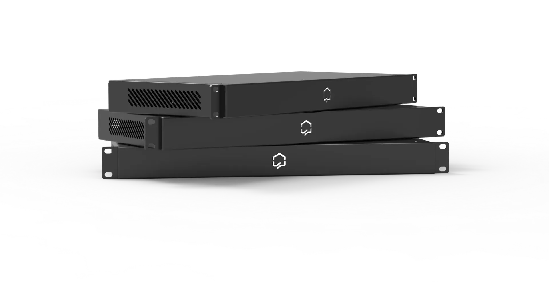 Tyba Muse music streamer stack with minimalist industrial design