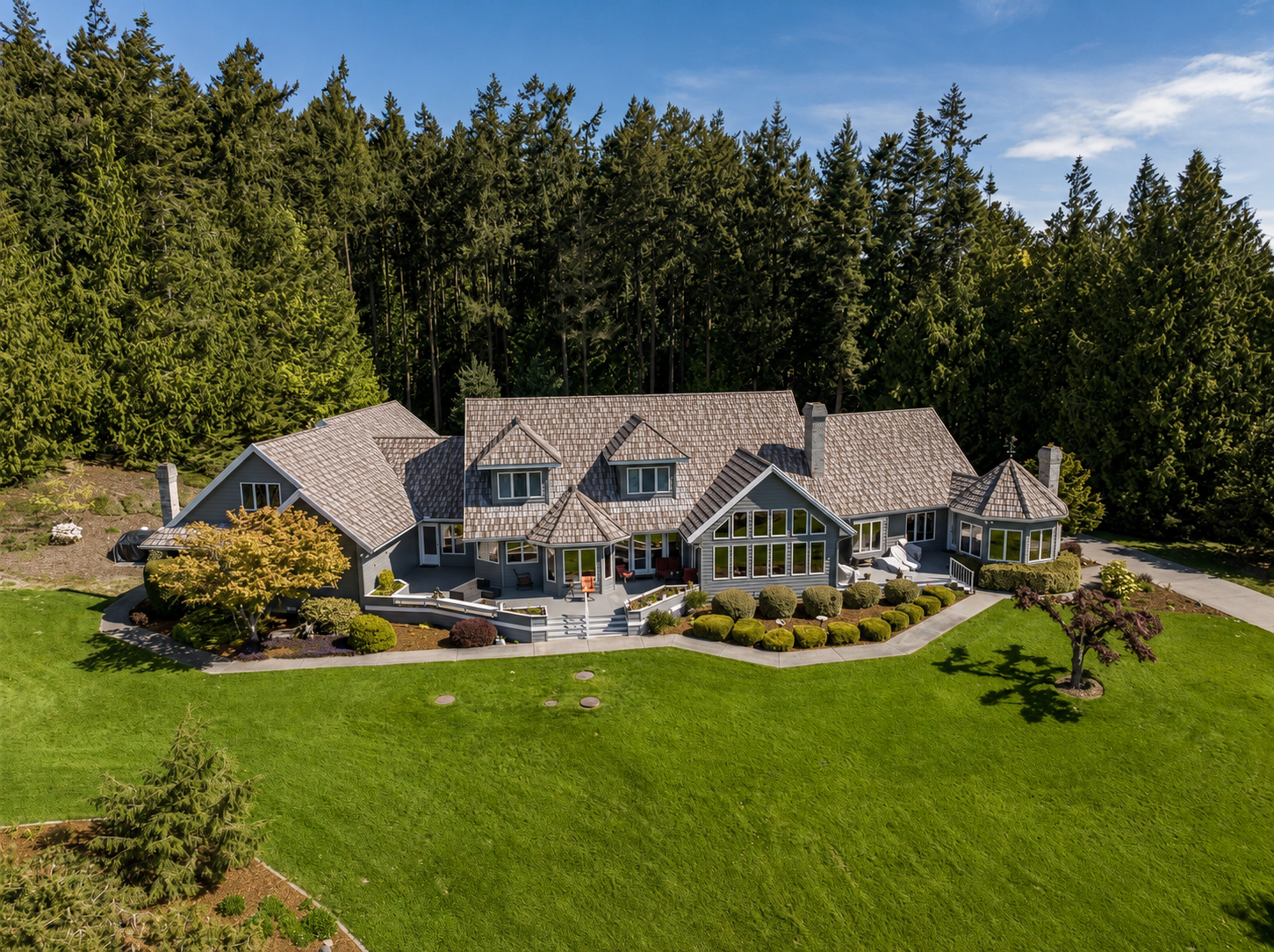 South Sound estate property with whole-property technology architecture by Rivas Technology Group