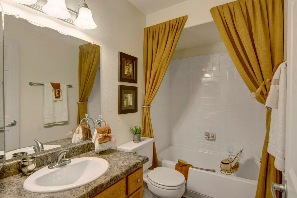 Bathroom at Desert Horizon in Scottsdale, AZ.