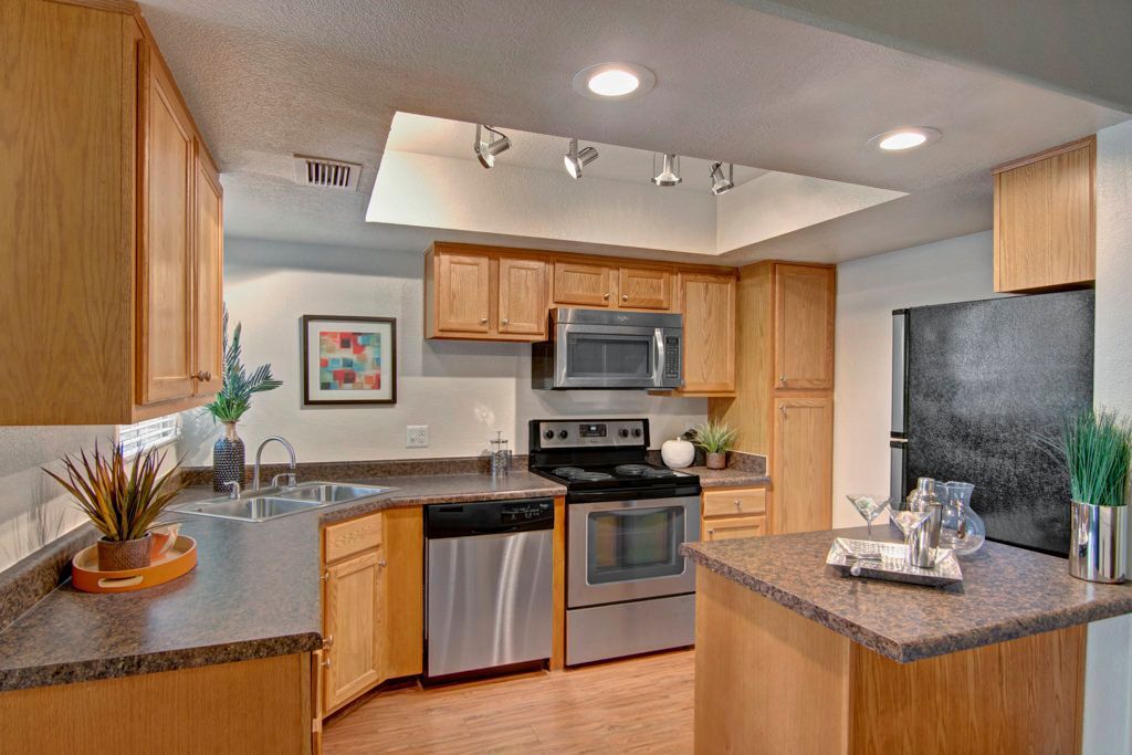 Kitchen at Desert Horizon in Scottsdale, AZ.
