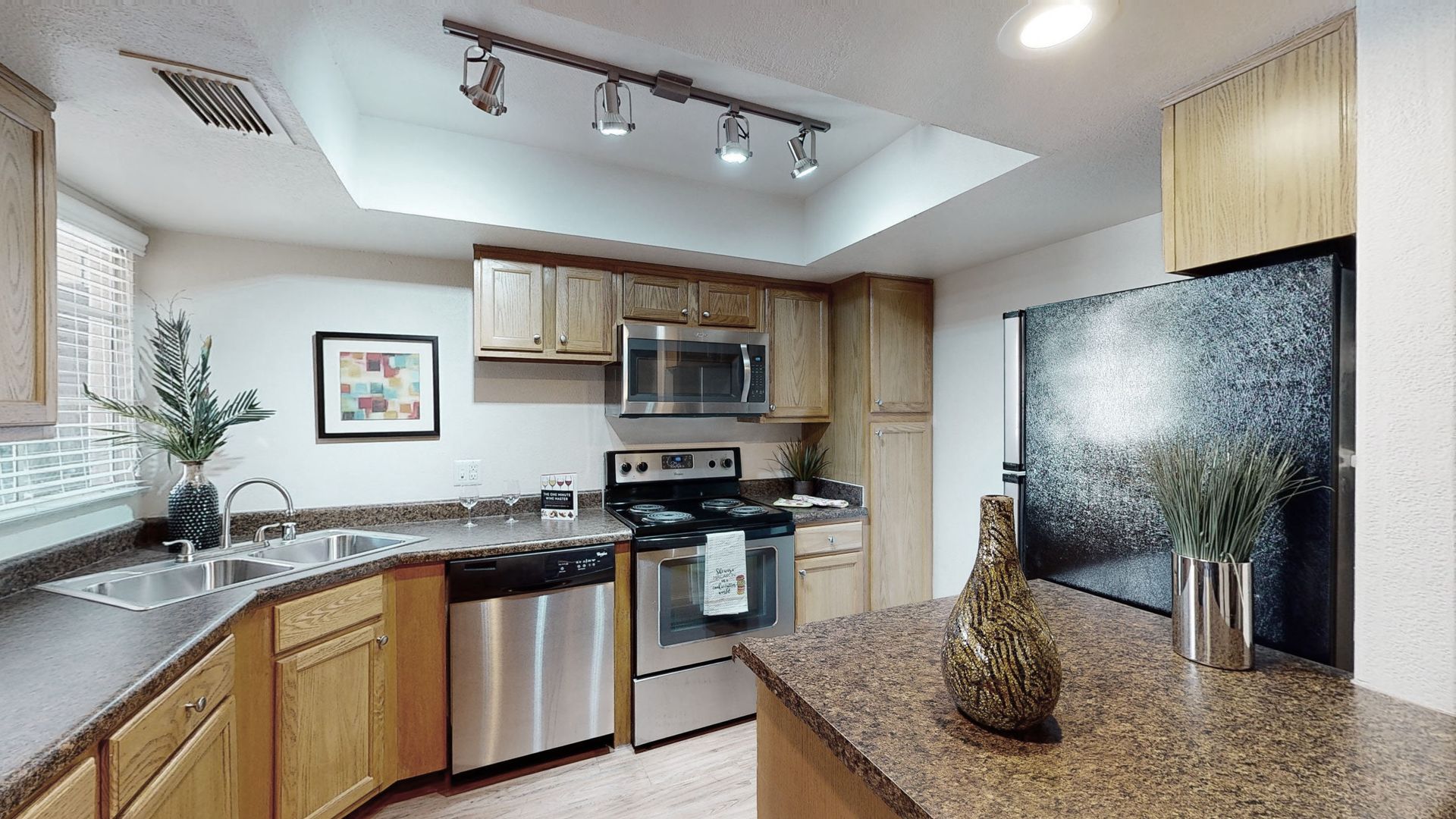 Kitchen at Desert Horizon in Scottsdale, AZ.
