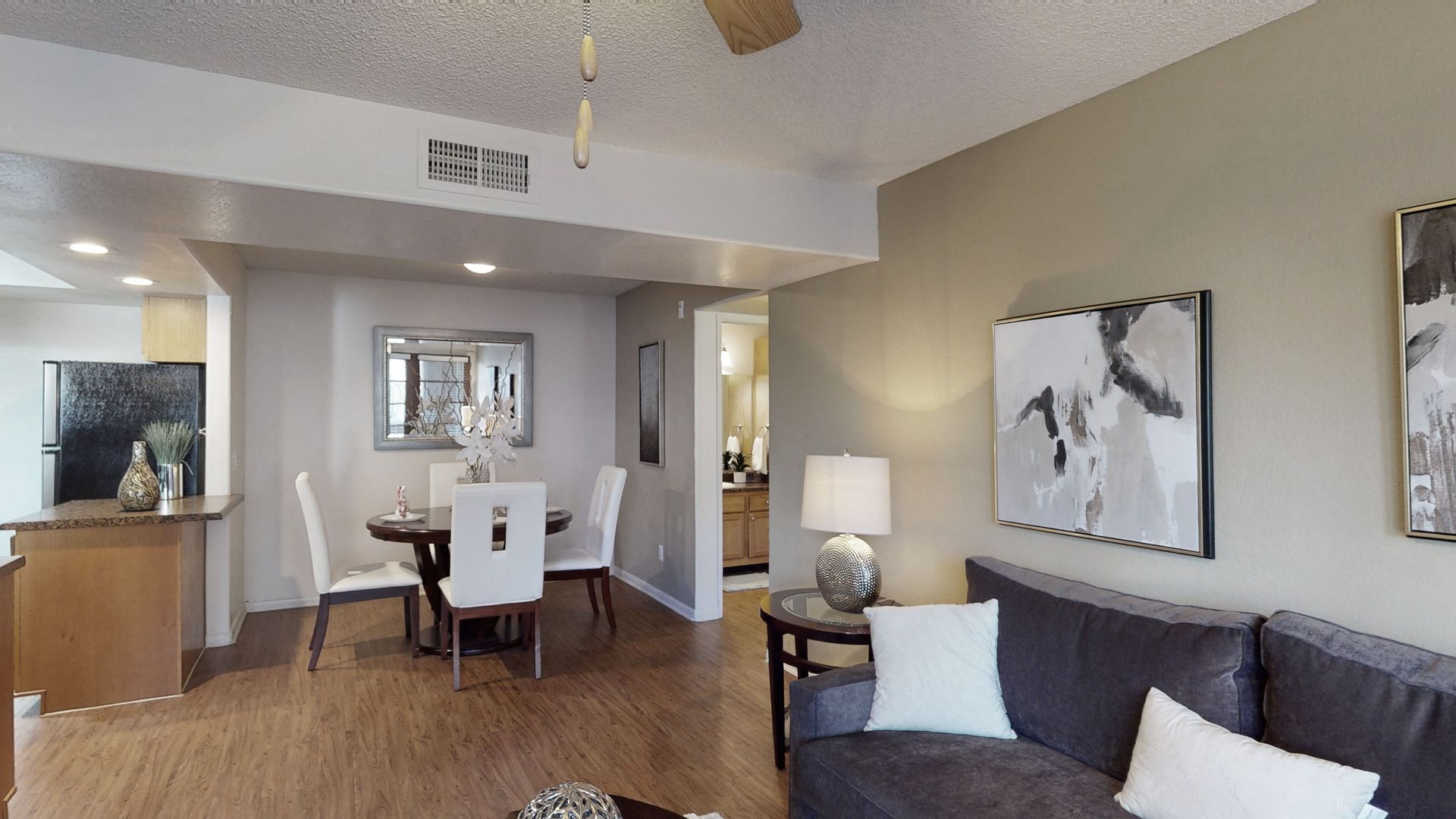 Living area at Desert Horizon in Scottsdale, AZ.